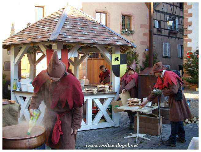 Marché médiéval de Ribeauvillé : magie de Noël et traditions alsaciennes