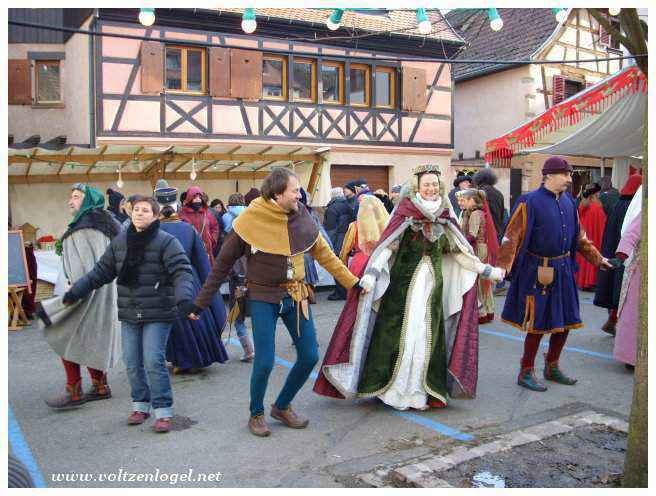 Marché médiéval de Ribeauvillé : magie de Noël et traditions alsaciennes