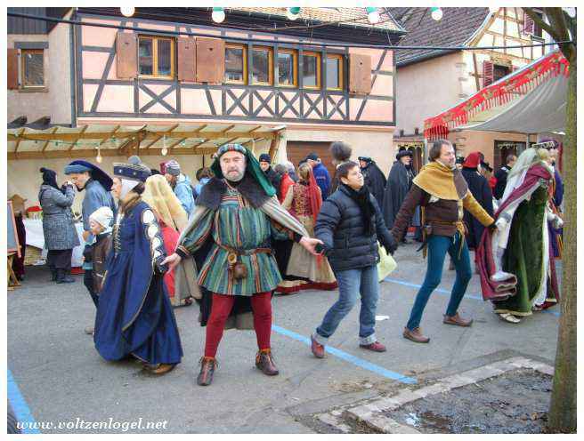 Marché médiéval de Ribeauvillé : magie de Noël et traditions alsaciennes