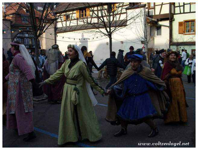 Marché médiéval de Ribeauvillé : magie de Noël et traditions alsaciennes