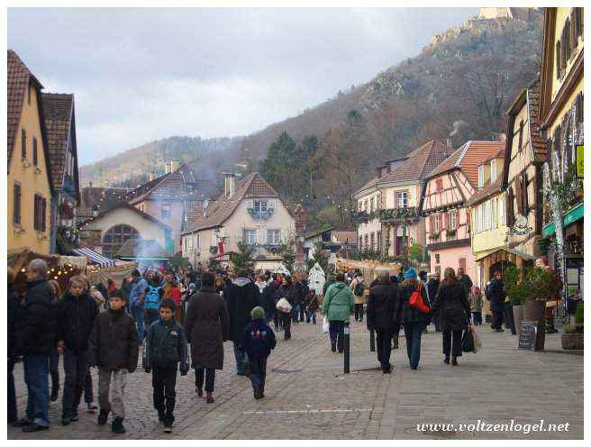 Marché médiéval de Ribeauvillé : magie de Noël et traditions alsaciennes