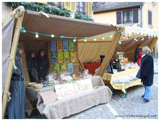 Marché médiéval de Ribeauvillé : magie de Noël et traditions alsaciennes