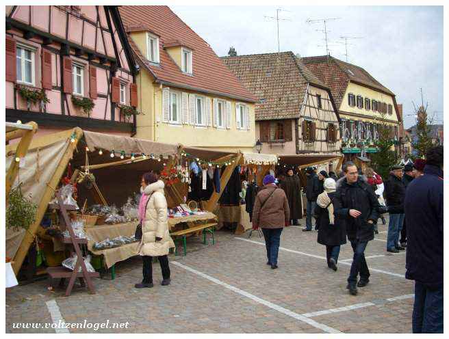 Marché médiéval de Ribeauvillé : magie de Noël et traditions alsaciennes