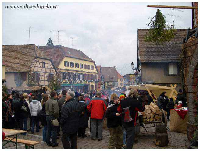 Marché médiéval de Ribeauvillé : magie de Noël et traditions alsaciennes