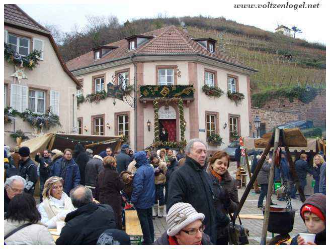 Marché médiéval de Ribeauvillé : magie de Noël et traditions alsaciennes