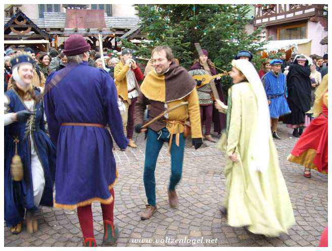 Marché médiéval de Ribeauvillé : magie de Noël et traditions alsaciennes