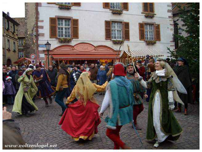 Marché médiéval de Ribeauvillé : magie de Noël et traditions alsaciennes