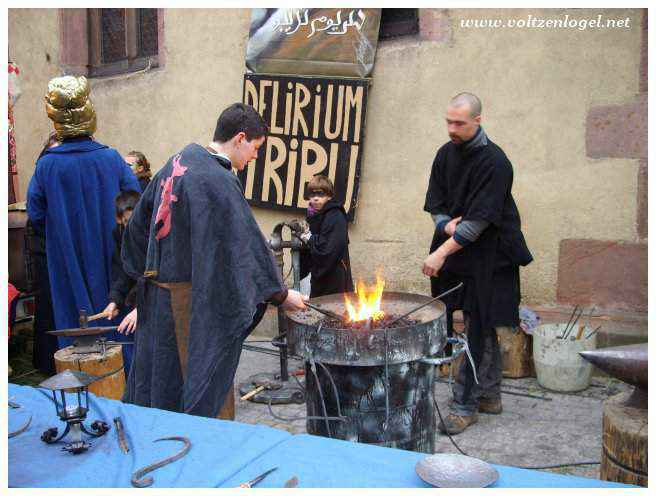 Marché médiéval de Ribeauvillé : magie de Noël et traditions alsaciennes