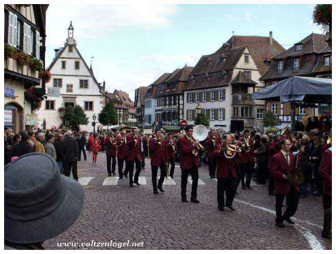 Vue panoramique d'Obernai, charmante ville médiévale au cœur de l'Alsace