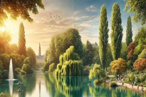 Promenade au Parc de l'Orangerie à Strasbourg