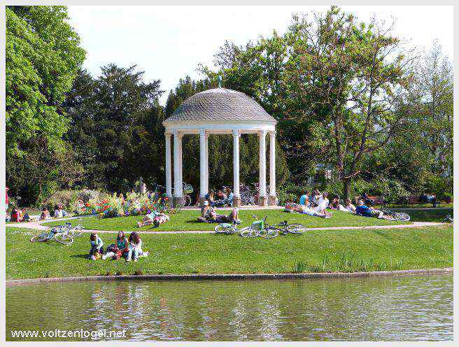 Instants de convivialité et de détente dans le parc
