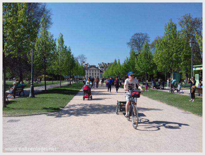 Éléments historiques du parc, témoins du passé strasbourgeois