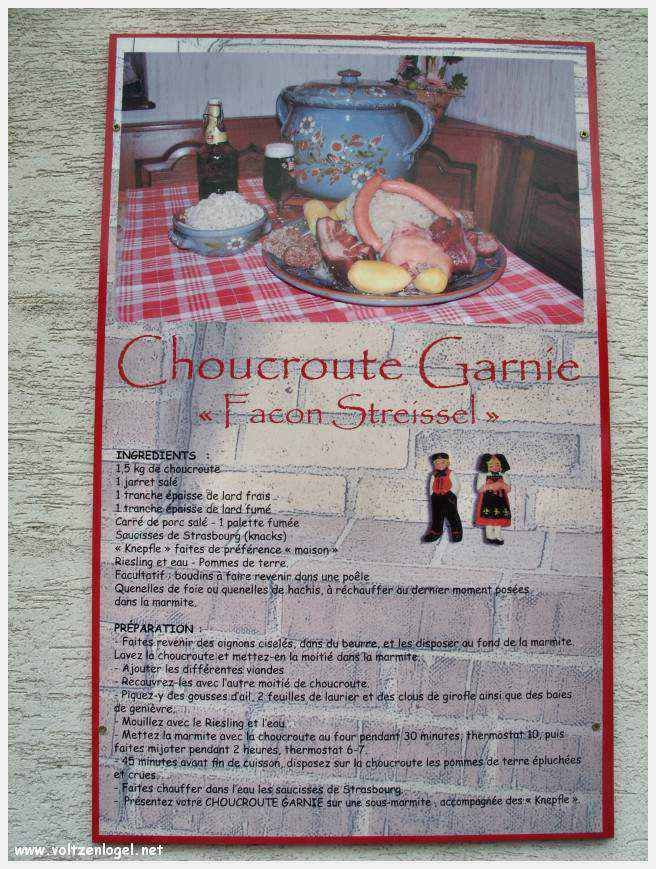 Terrine pour Choucroute Garnie façon Steissel avec recette du Potier de Soufflenheim