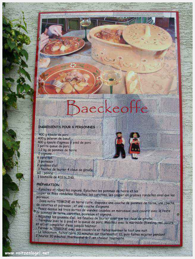 Terrine pour Baeckeoffe façon Steissel avec recette du Potier de Soufflenheim