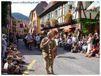 Fête des Ménétriers à Ribeauvillé. Le Pfifferdaj médiéval en Alsace
