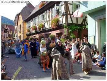 Le Pfifferdaj, la fête médiévale des ménétriers de Ribeauvillé en Alsace