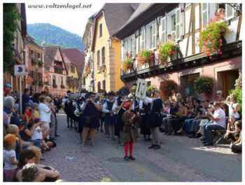 Folklore Alsacien: Pfifferdaj, septembre, Ribeauvillé, Colmar