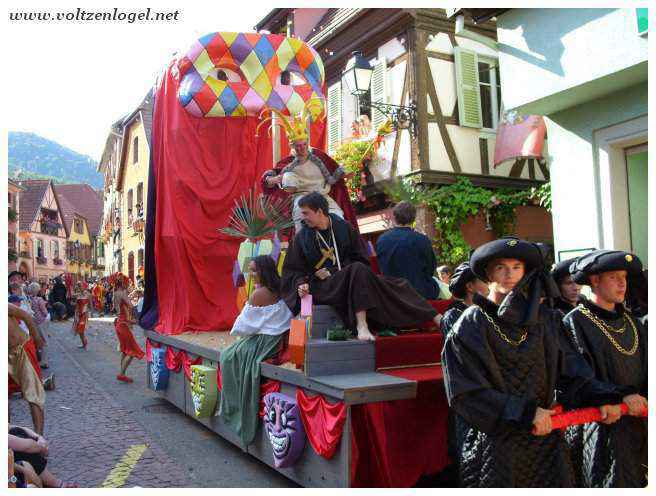Fête des Ménétriers à Ribeauvillé en Alsace