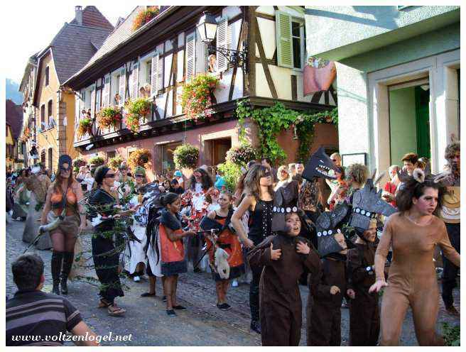 Le Pfifferdaj à Ribeauvillé. Fête des Ménétriers en Alsace