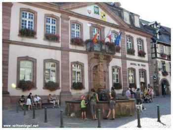 Hôtel de ville de Ribeauvillé en Alsace