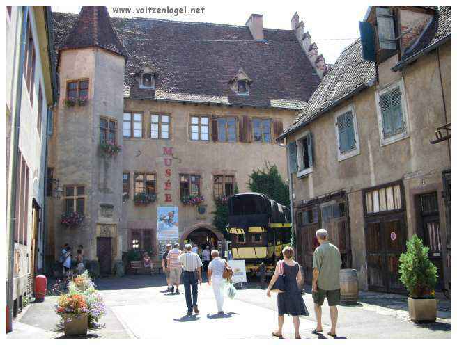 Le Musée de la poste et Communication à Riquewihr en Alsace France