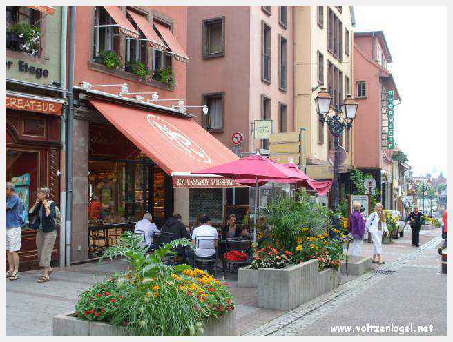 Château des Rohan dominant le canal de la Marne au Rhin à Saverne