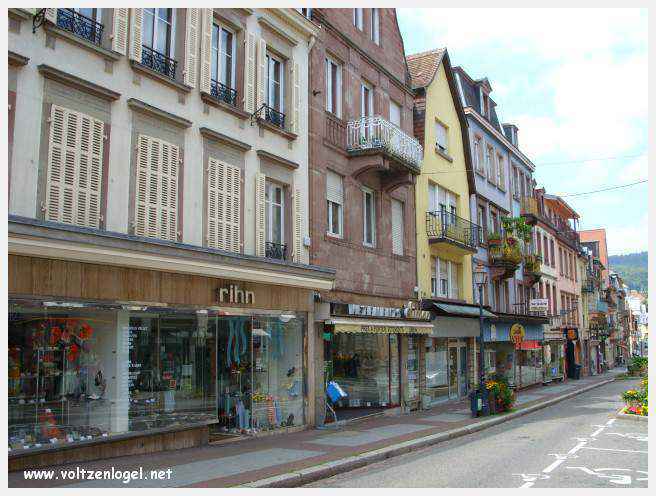 Château des Rohan dominant le canal de la Marne au Rhin à Saverne