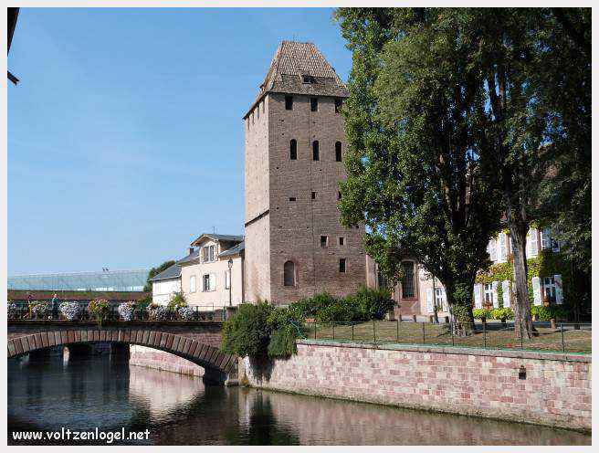 Visite inédite d'une Tour des Ponts Couverts de Strasbourg