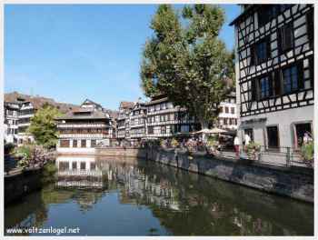 Canaux, maisons à colombages : Strasbourg authentique