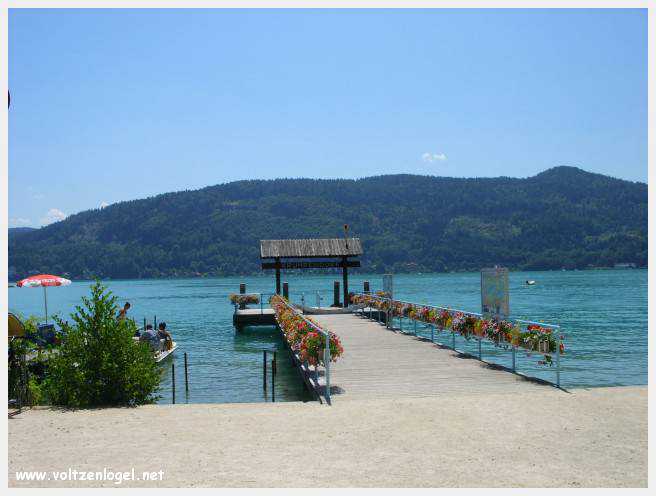 Krumpendorf en Carinthie. Le meilleur du lac de Woerth en Autriche