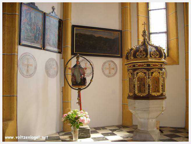 Église de pèlerinage Maria-Wörth, emblème historique de la Carinthie.