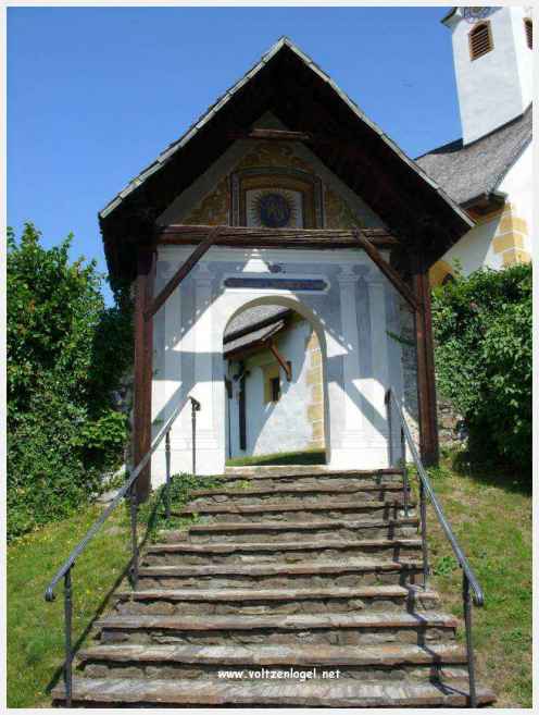 Église de pèlerinage Maria-Wörth, emblème historique de la Carinthie.