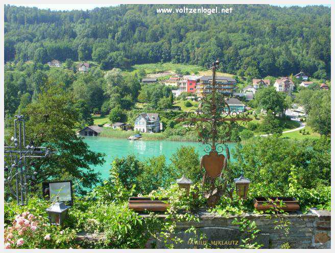 Église de pèlerinage Maria-Wörth, emblème historique de la Carinthie.