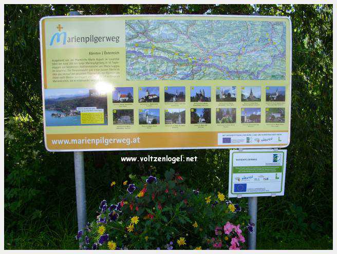 Église de pèlerinage Maria-Wörth, emblème historique de la Carinthie.