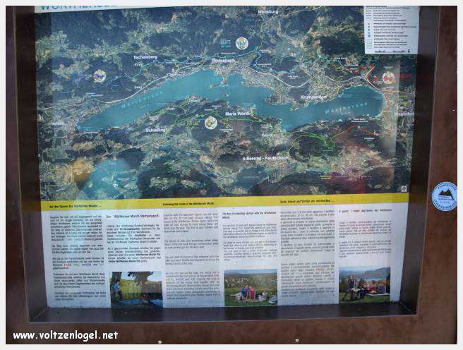 Église de pèlerinage Maria-Wörth, emblème historique de la Carinthie.