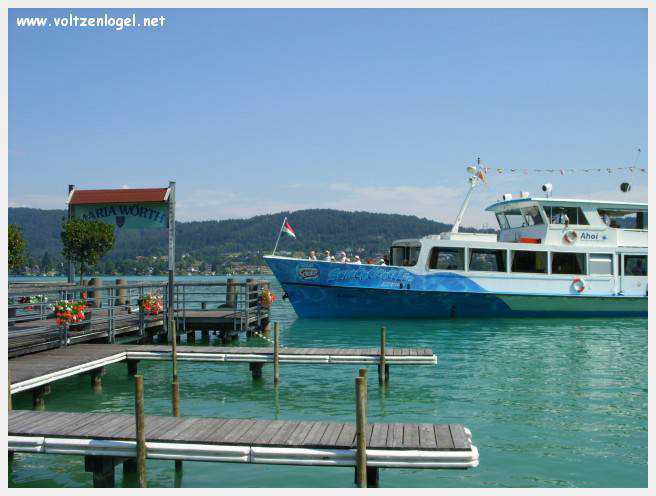 Église de pèlerinage Maria-Wörth, emblème historique de la Carinthie.