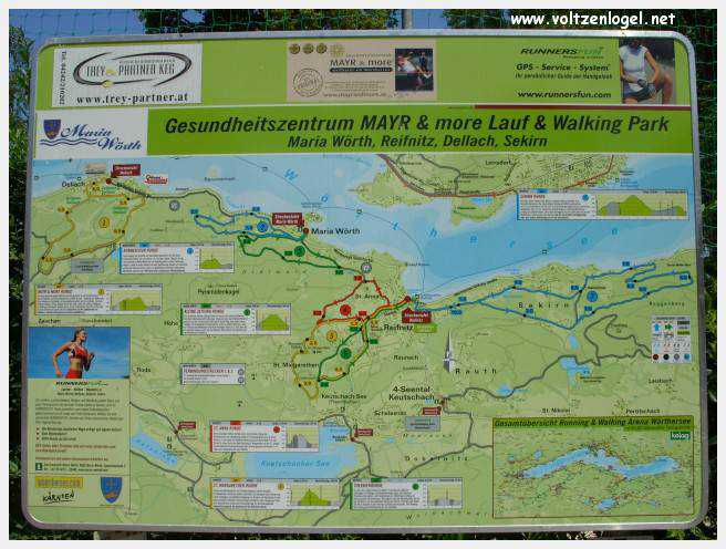 Église de pèlerinage Maria-Wörth, emblème historique de la Carinthie.