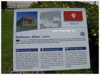 Klagenfurt Minimundus, le petit monde du Wörthersee, Le Parthénon à Athènes