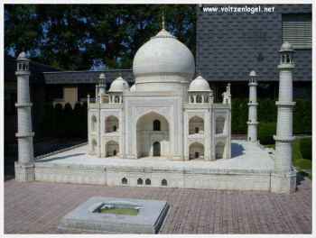 Klagenfurt Minimundus, Le Tadsch Mahal à Agra en Inde, le petit monde du Wörthersee