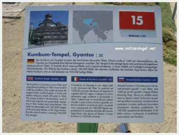 Klagenfurt Minimundus, le petit monde du Wörthersee, Le Temple Kumbum de Gyantse au Tybet
