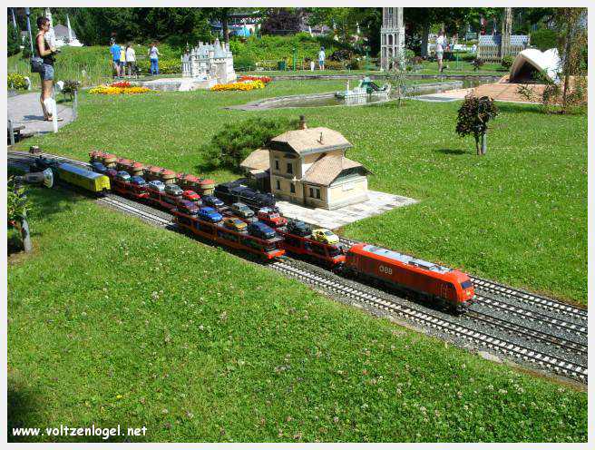 Klagenfurt Minimundus, le petit monde du Wörthersee, Trains à Vapeur Série 109 Autriche