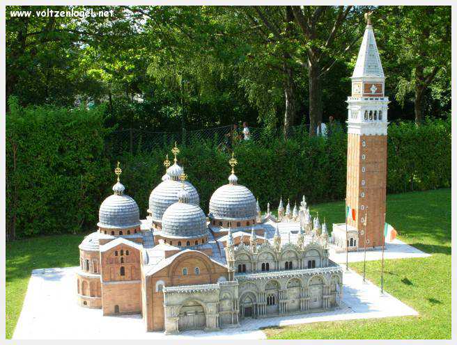 Klagenfurt Minimundus, le petit monde du Wörthersee, Le campanile de Saint-Marc de Venise