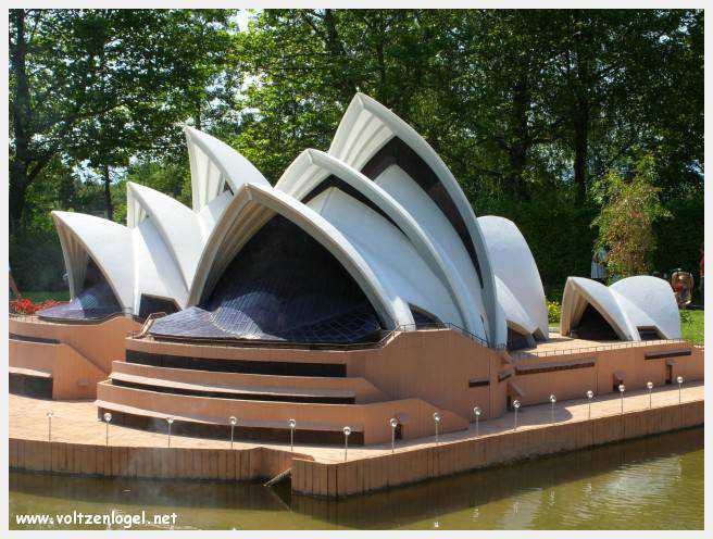 Klagenfurt Minimundus, l'Opéra de Sydney en Australie, le petit monde du Wörthersee