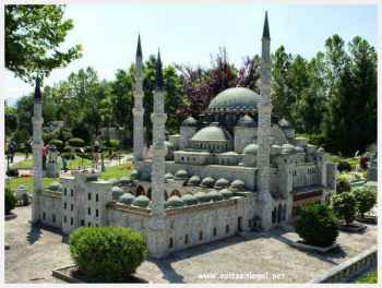 Klagenfurt Monuments Miniatures. La Mosquée Souleymane à Istanbul en Turquie