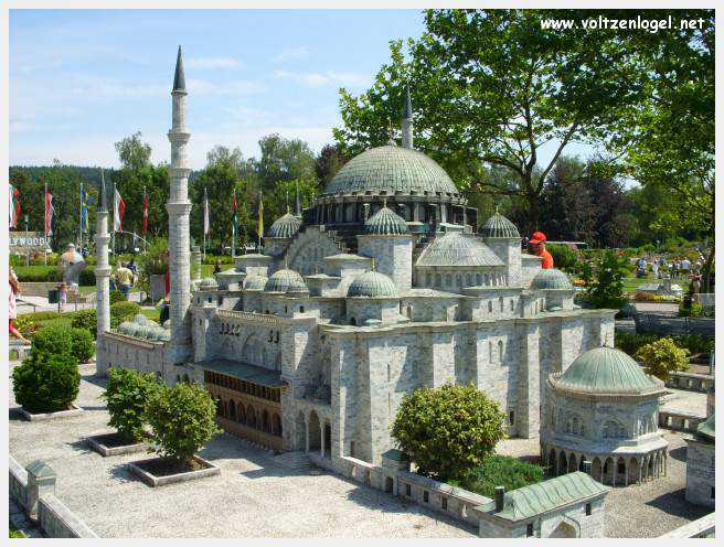 Klagenfurt Minimundus Europa-Park. La Mosquée du Sultan Soliman en Turquie
