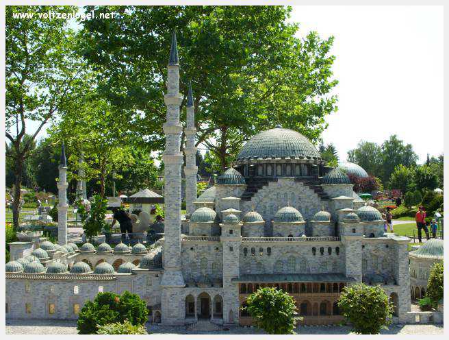 Klagenfurt Monuments Miniatures. La Mosquée de Suleymaniye à Istanbul en Turquie