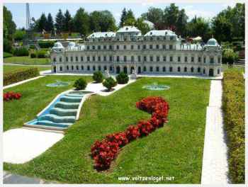Klagenfurt Monuments Miniatures. Le château Belvedere de Vienne pour le prince Eugène de Savoie