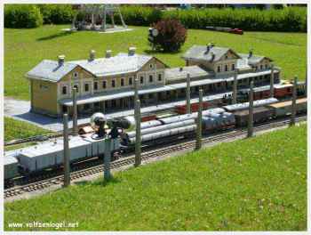 Klagenfurt Monuments Miniatures. La Gare de Bad-Ischl en Autriche