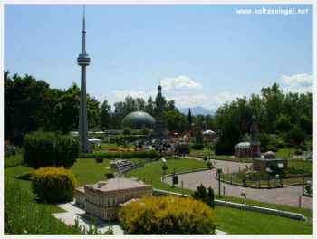 Klagenfurt Minimundus Europa-Park. Le meilleur du petit monde du Wörthersee