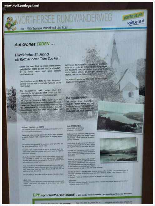 Vue panoramique du lac Wörthersee, une oasis naturelle au cœur de Reifnitz.